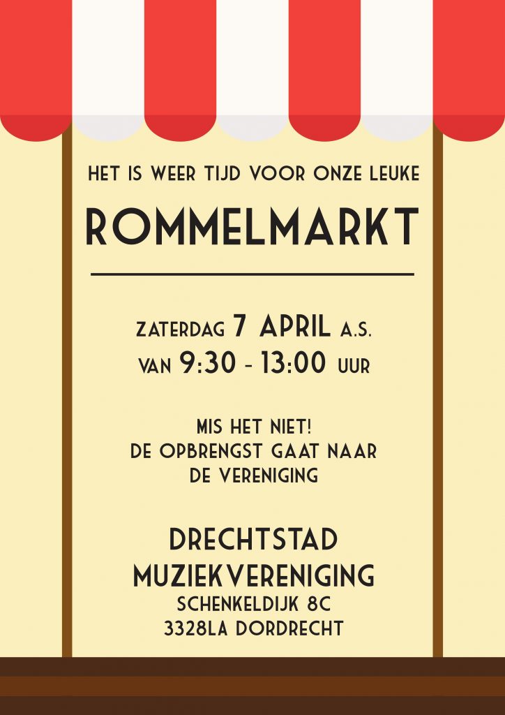 Poster Rommelmarkt